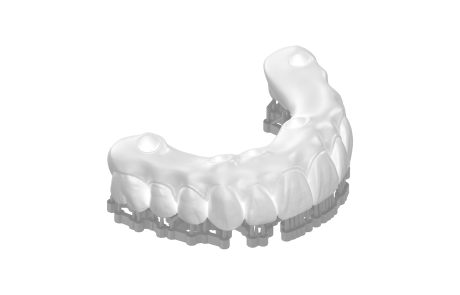 NanoCure 3D printed surgical guide final output