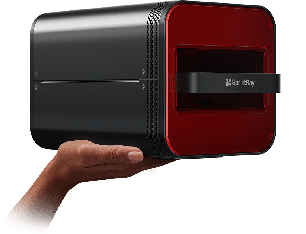 NanoCure portable post curing unit handheld view
