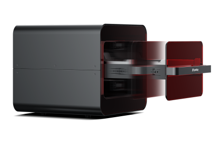 SprintRay ProCure 2 drawer opening sequence view